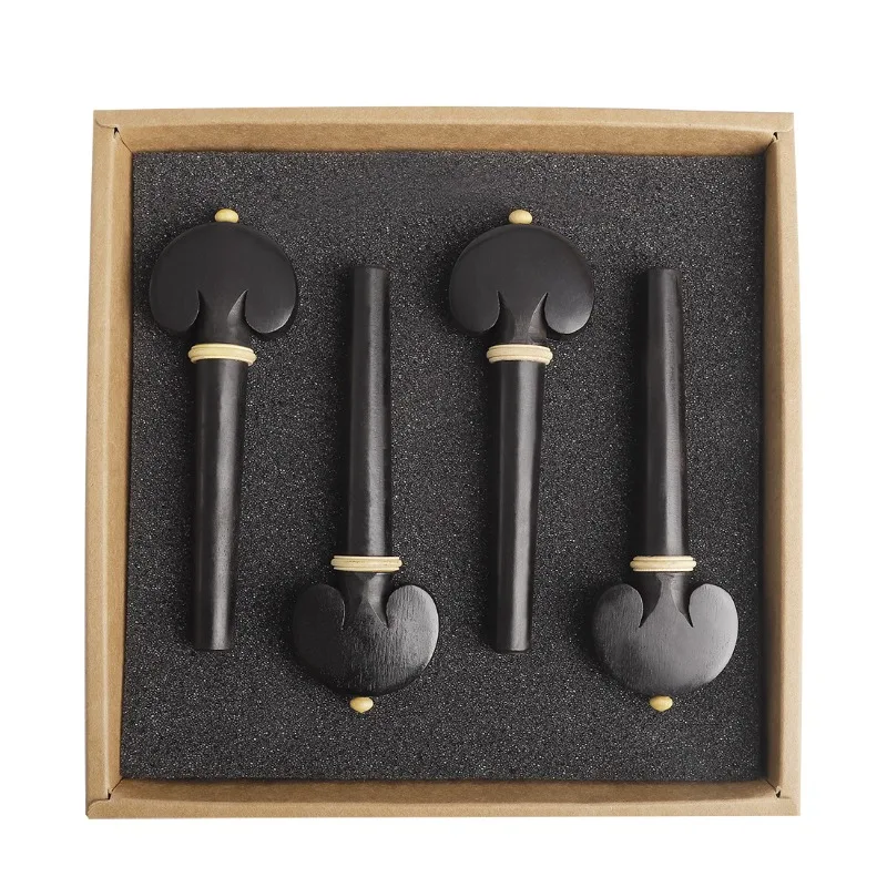 

4pcs Professional Cello Tuning Peg 4/4.3/4.1/2.1/4.1/8 Cello Pegs Jujube Wood/ebony/boxwood/rosewood Parts Accessories Fittings