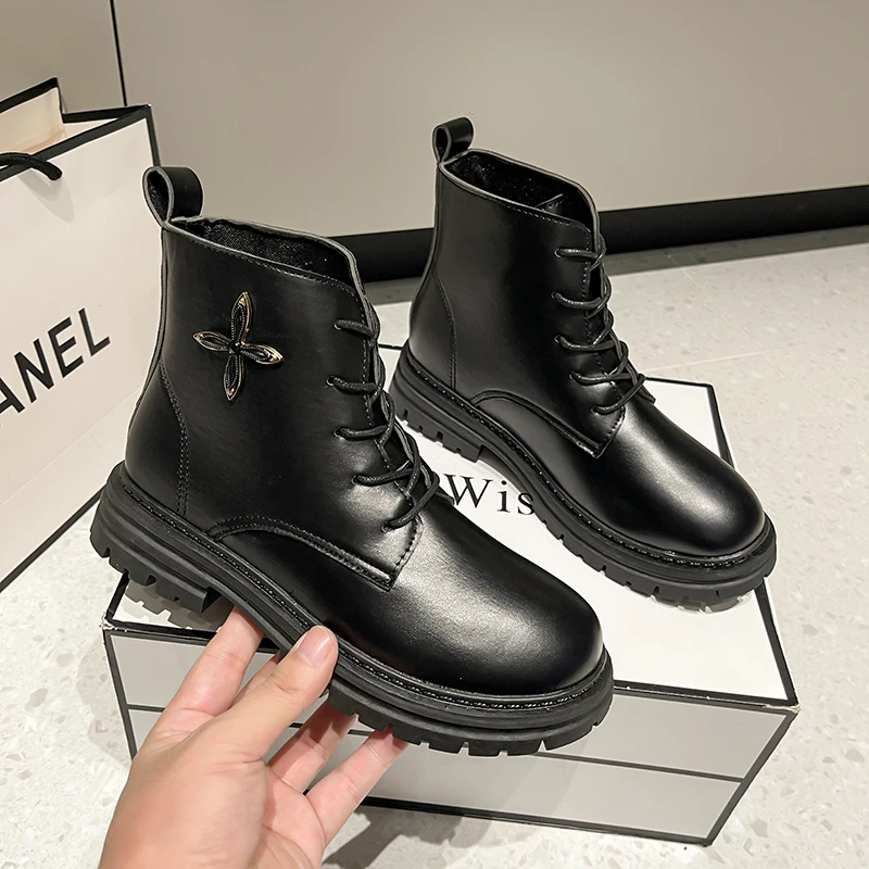 

Женские ботильоны с разрезом, теплые зимние ботинки на молнии, женские ботильоны на резиновой подошве, ботинки на платформе, Осень-зима 2020