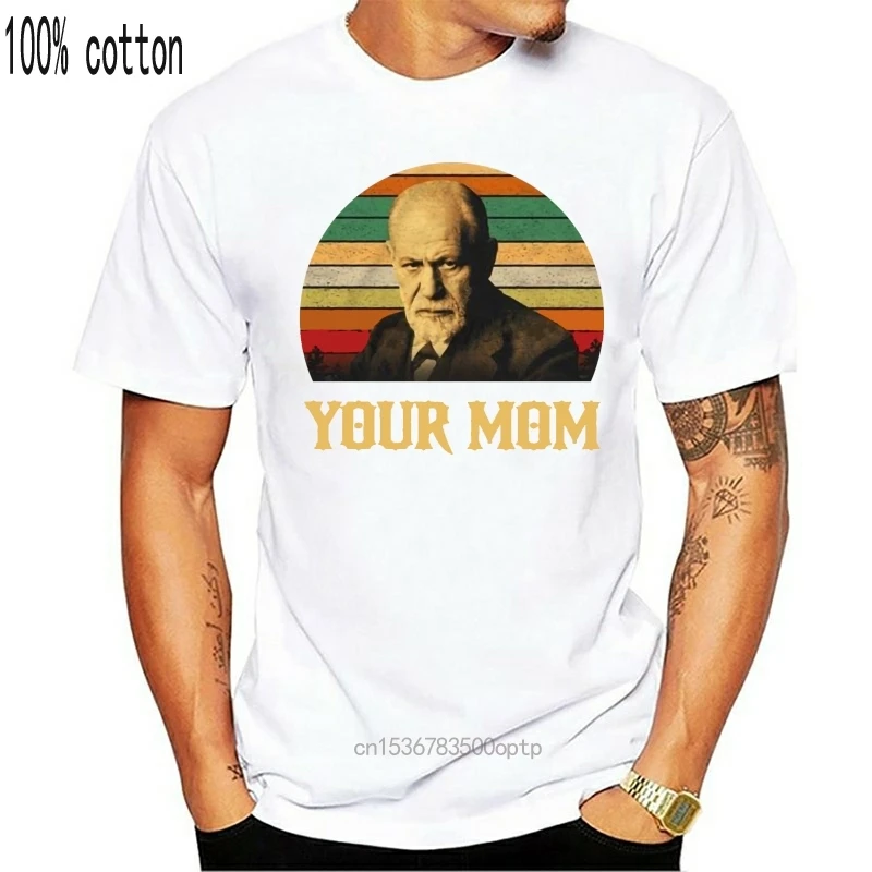 

Man Clothing Simund Freud Your Mom Vintage T-Shirt