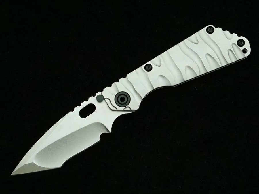 СНГ # Новое лезвие D2 ручка из титанового сплава медная прокладка открытый кемпинг