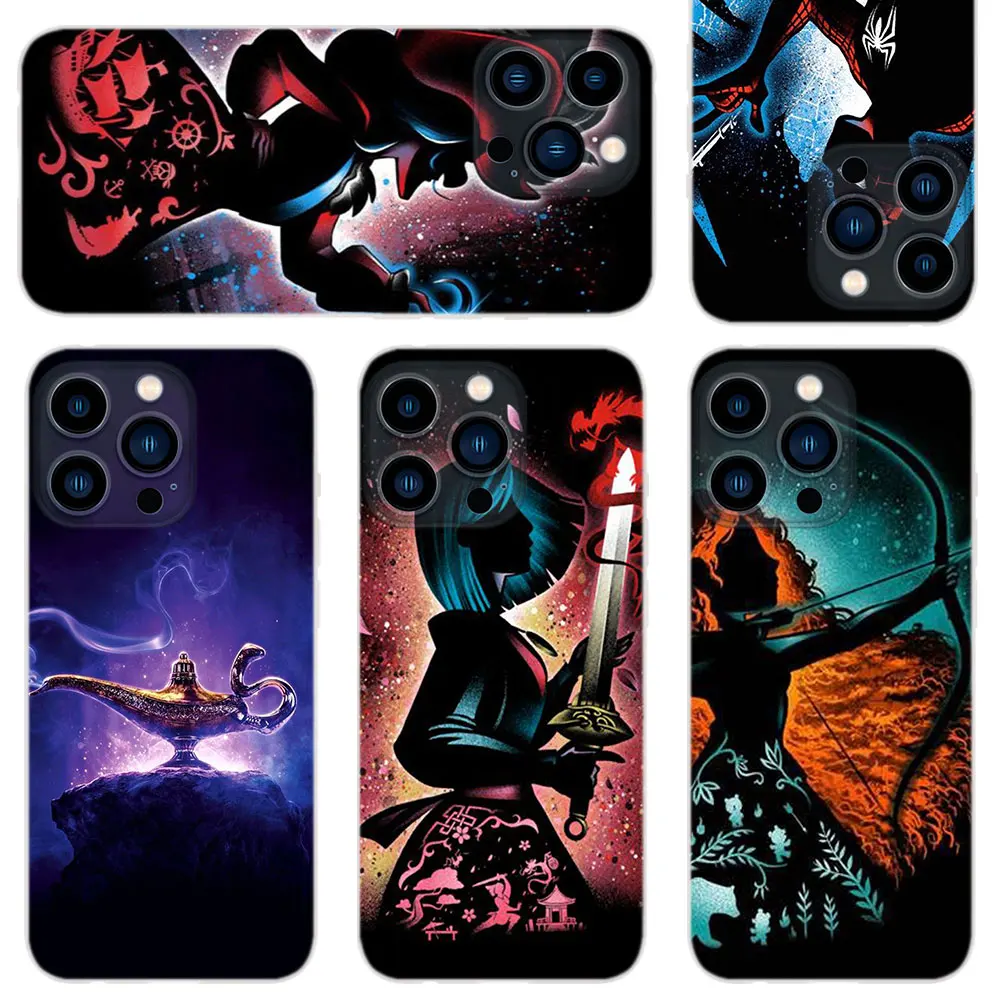 

Villain Disney Princess Silicone Soft Coque Shell Case For Apple iPhone 13 12 11 Pro X XS Max XR 6 6S 7 8 Plus Mini SE 2020