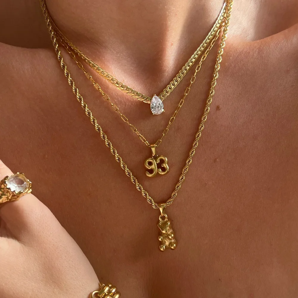 Ожерелье с цифрами для женщин, 91 92 93 94 95 96 97 98 99, 1991-1999