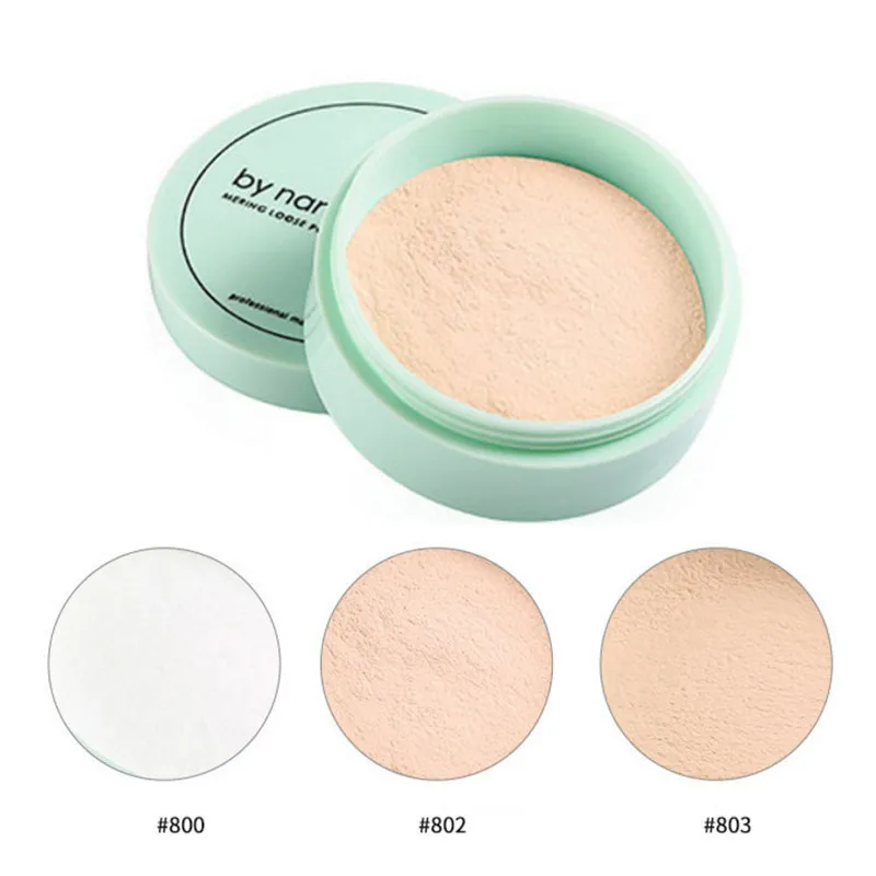 

Translucent makeup powder to smooth the face, durable, water resistant, oil absorbent, pore modification, loose powder, makeup