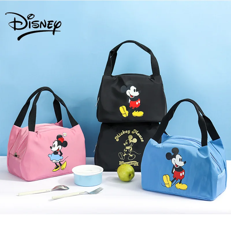 Disney Double-layer Thermal Insulation Large-capacity Aluminum Foil Waterproof Lunch Box Office Worker Lunch Picnic Bag