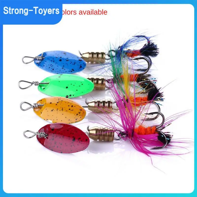 

Single Product Specification 5cm/2.2g 8 Hook Rotating Reflective Sequins Biomimetic Decoy Strong Penetration Power Joint Bait