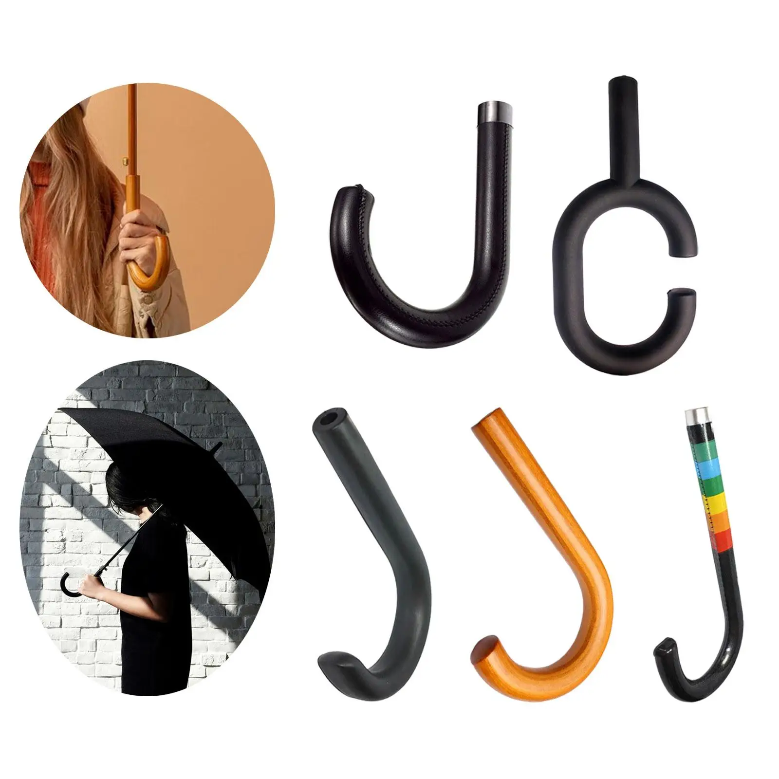 Трость Легкий универсальный зонт-палка Удобный для ежедневного использования