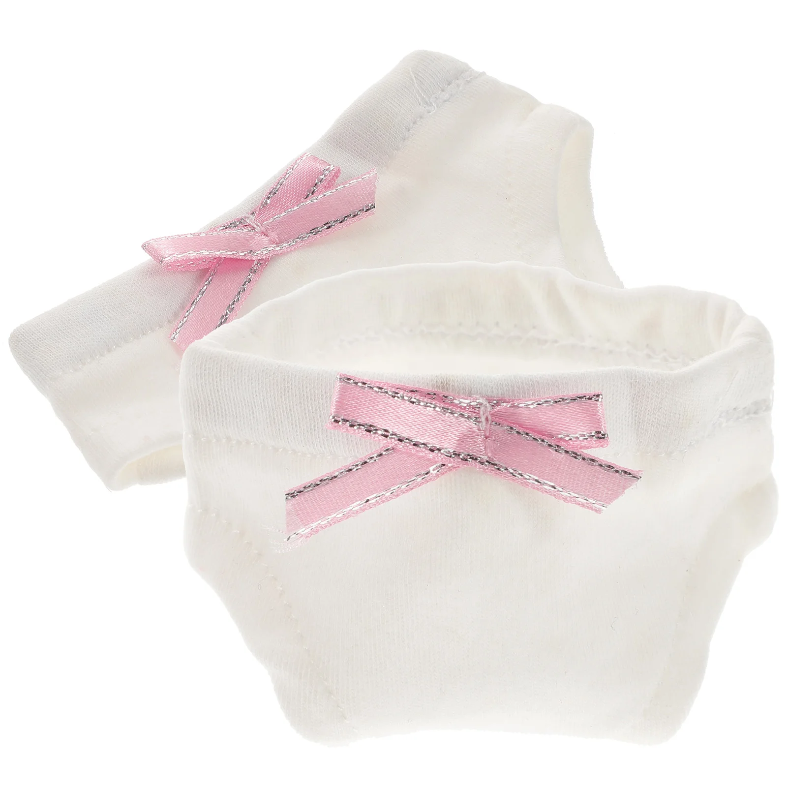 

2Pcs Decorative Props Underpants Cloth Accessories (Random Style) Dolls