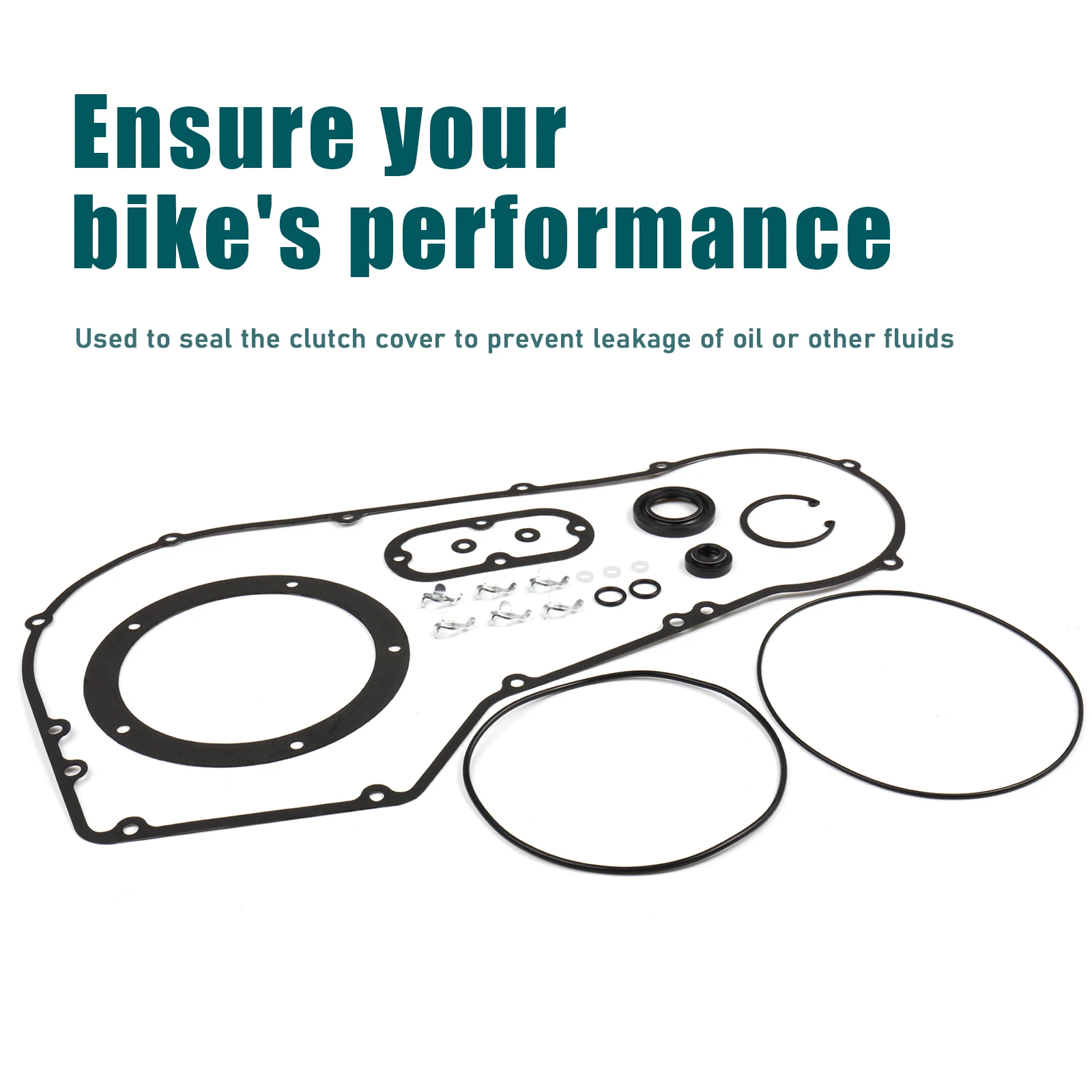Фото Комплект прокладок для сцепления Primary Cover Gasket Kit Clutch Seal для Harley Dyna 1994-2005 и Softail 1994-2006 №4