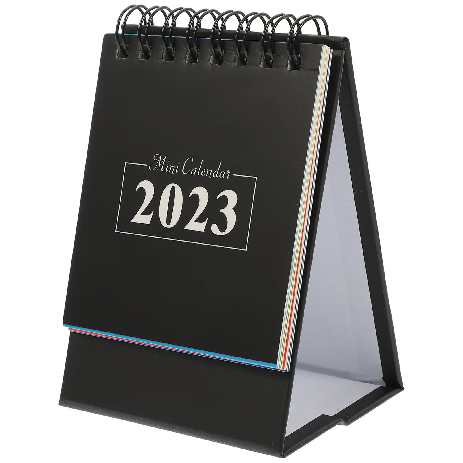 Desktop Easel Schedule Calendar 2023 Flip Calendar Standing Calendar Paper Calendar