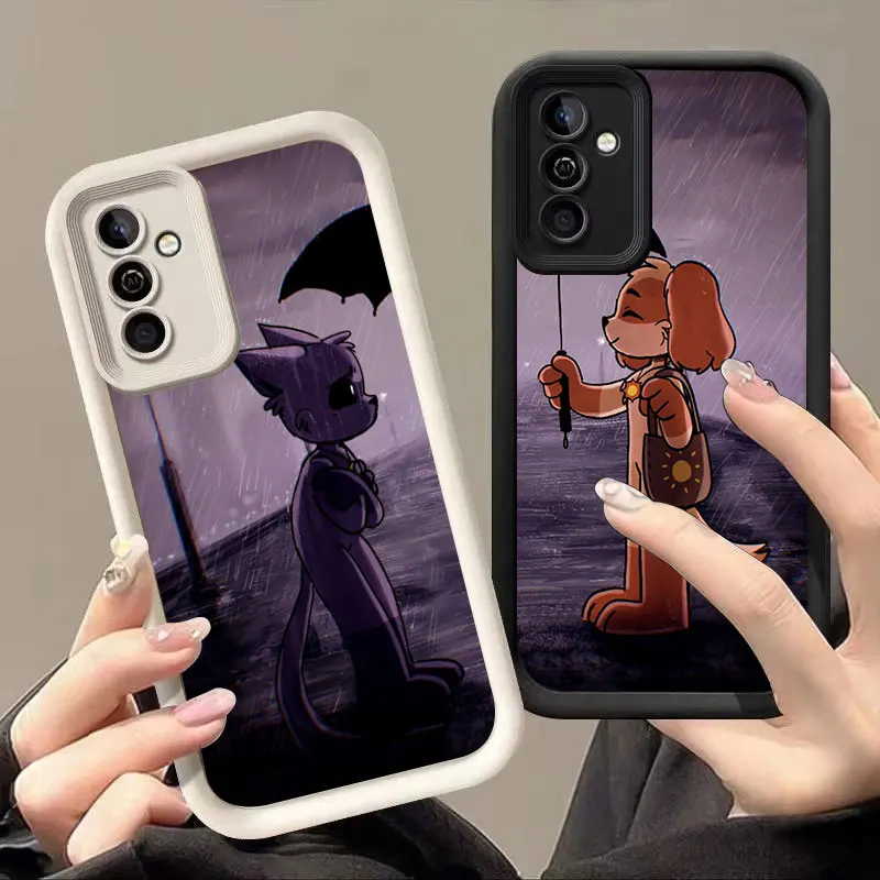 C-CatnapS And P-Playtimes Phone Case For Samsung Galaxy A03 A04 A05 A10 A20 A21 S A04E A06 A11 A30 A50 M12 M22 M54 5G