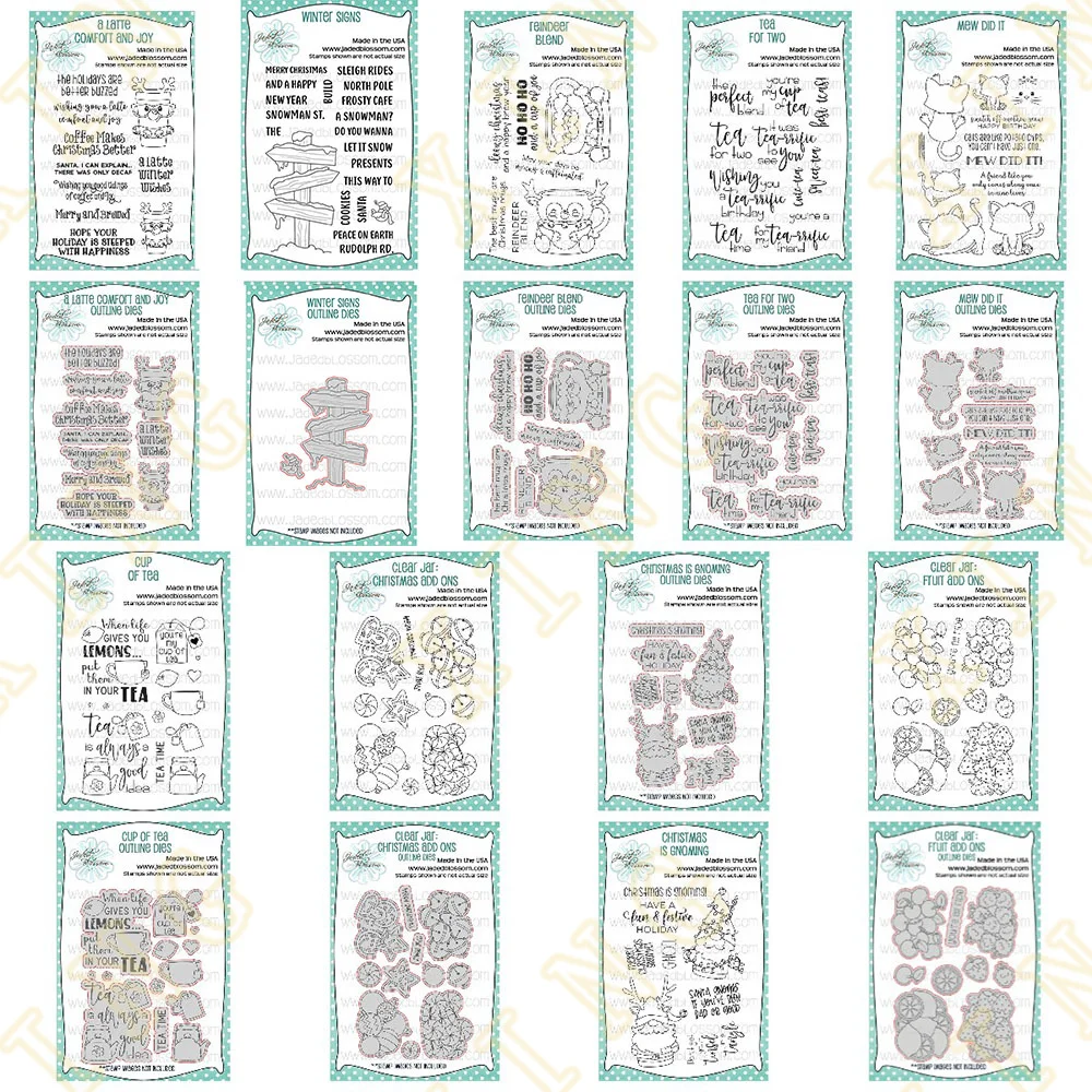 

Christmas Add Ons 2022 New Metal Cutting Dies Stamps Diy Scrapbooking Paper Craft Handmade Make Album Card Embossing Template