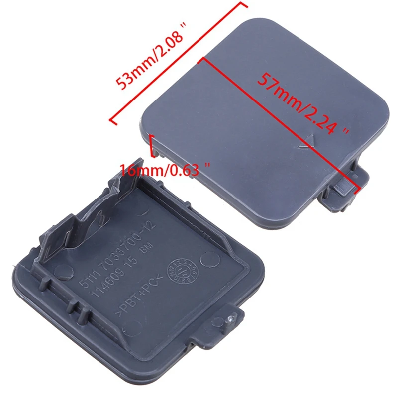 1 шт. 51117111787 Передняя крышка прицепа передняя сцепного устройства автомобильные