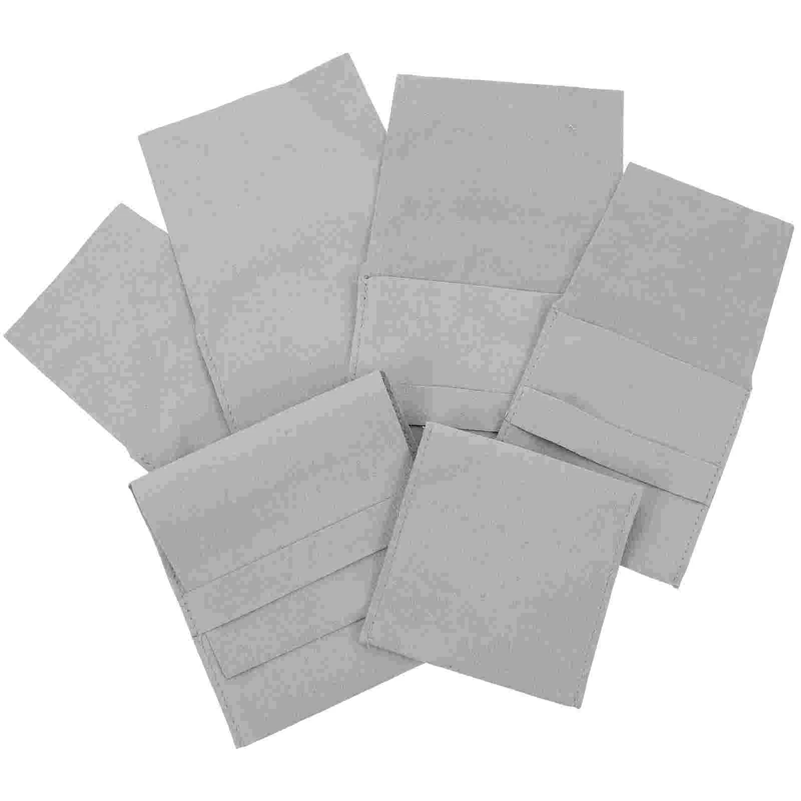 

Jewelry Pouch Packaging Storage Microfiber Gift Wedding Envelope Favor Necklace Bracelet Holder Earring Pouches Cloth Party