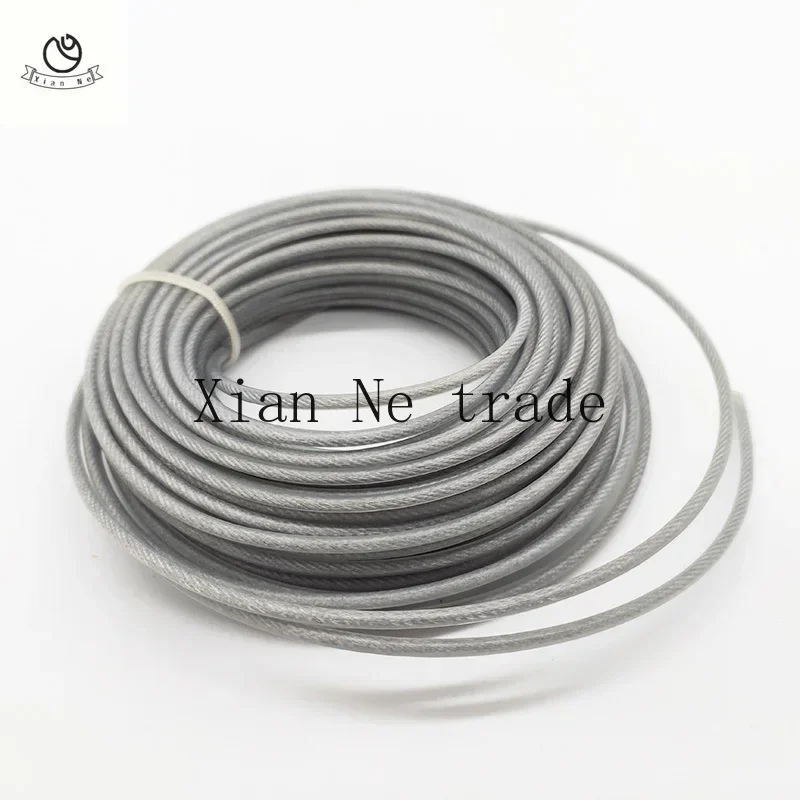 Стальная нейлоновая триммерная леска для садовых электроинструментов длинная