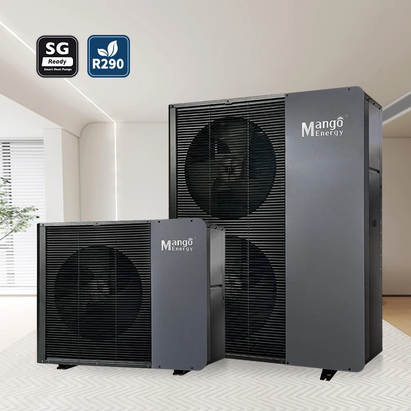 Фото Mango Energy QII Pro Smart Grid Воздушно-водяной тепловой насос 10 кВт R290/R32 EVI Моноблочный тепловой насос с Wi-Fi Солнечная и готовая к SG №1