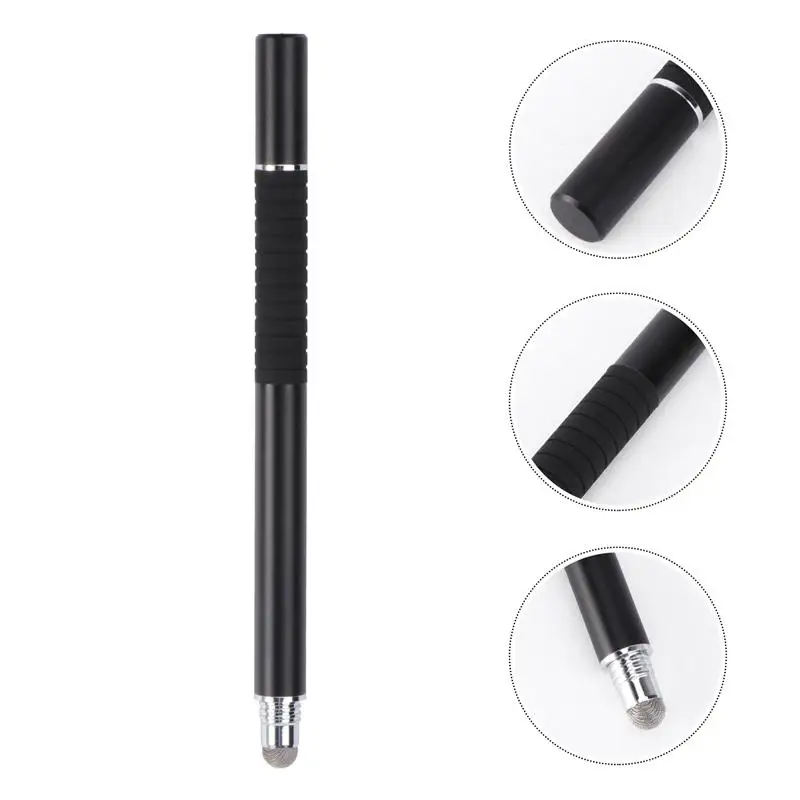 

Multifunctional 2 in 1 Capacitive Stylus Touch Pen Universal Accurate Touch Screen Sensitive Stylus Pens With Fine Fiber Tips