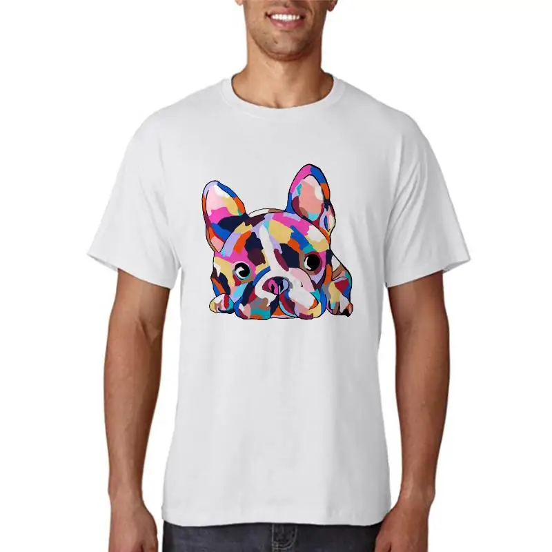 

French Bulldog Kawaii T Shirt Women Harajuku Cute Cartoon T-shirt Summer Plus Size Tshirt Graphic Top Tees Female Tshirt