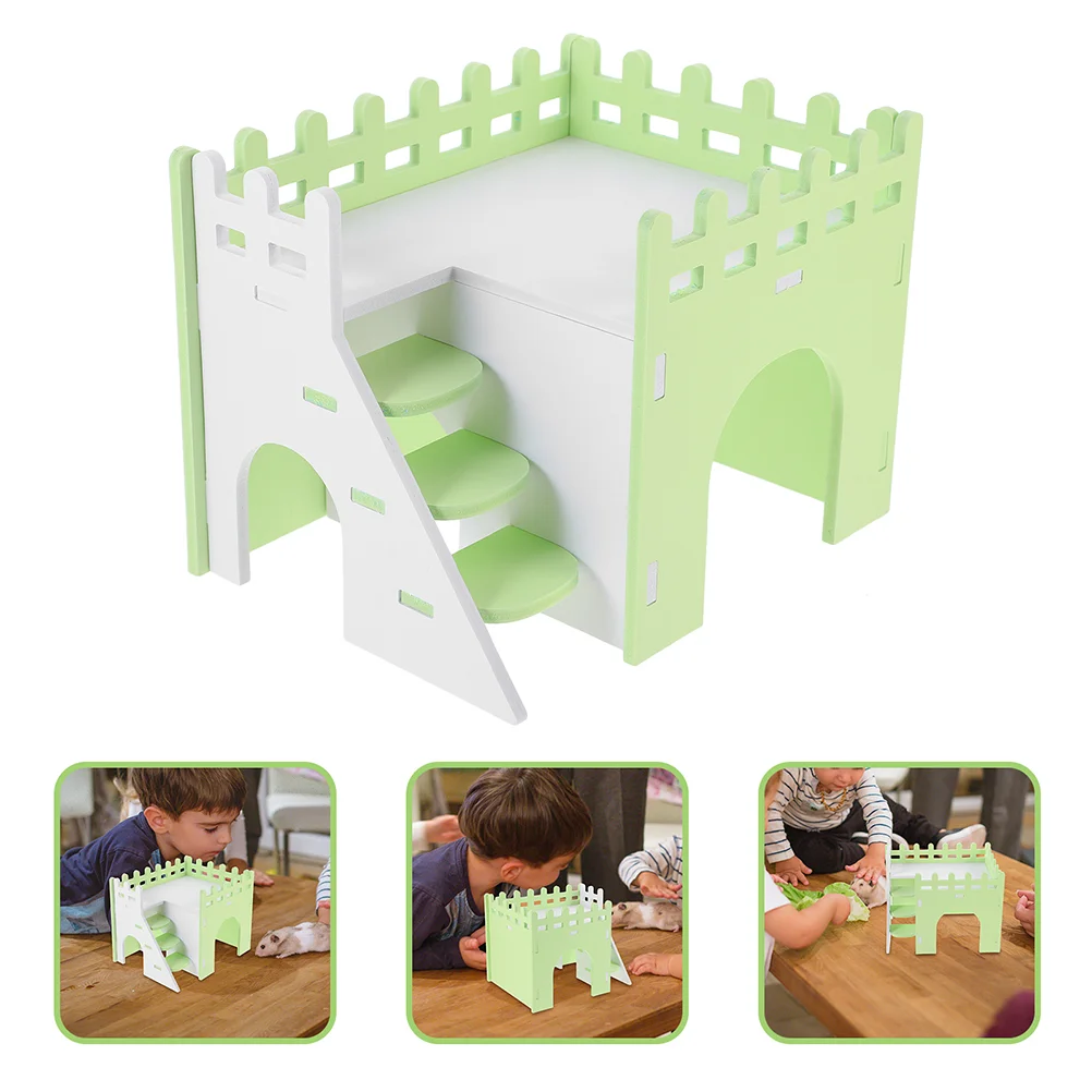 Хомяк Ден Лофт Морская Свинка Скрывалка Игрушечные Аксессуары Дом Хатина