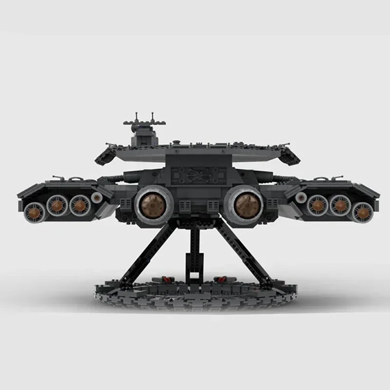 Moc строительные кирпичи военная модель USS Daedalus линкор технология модульные блоки