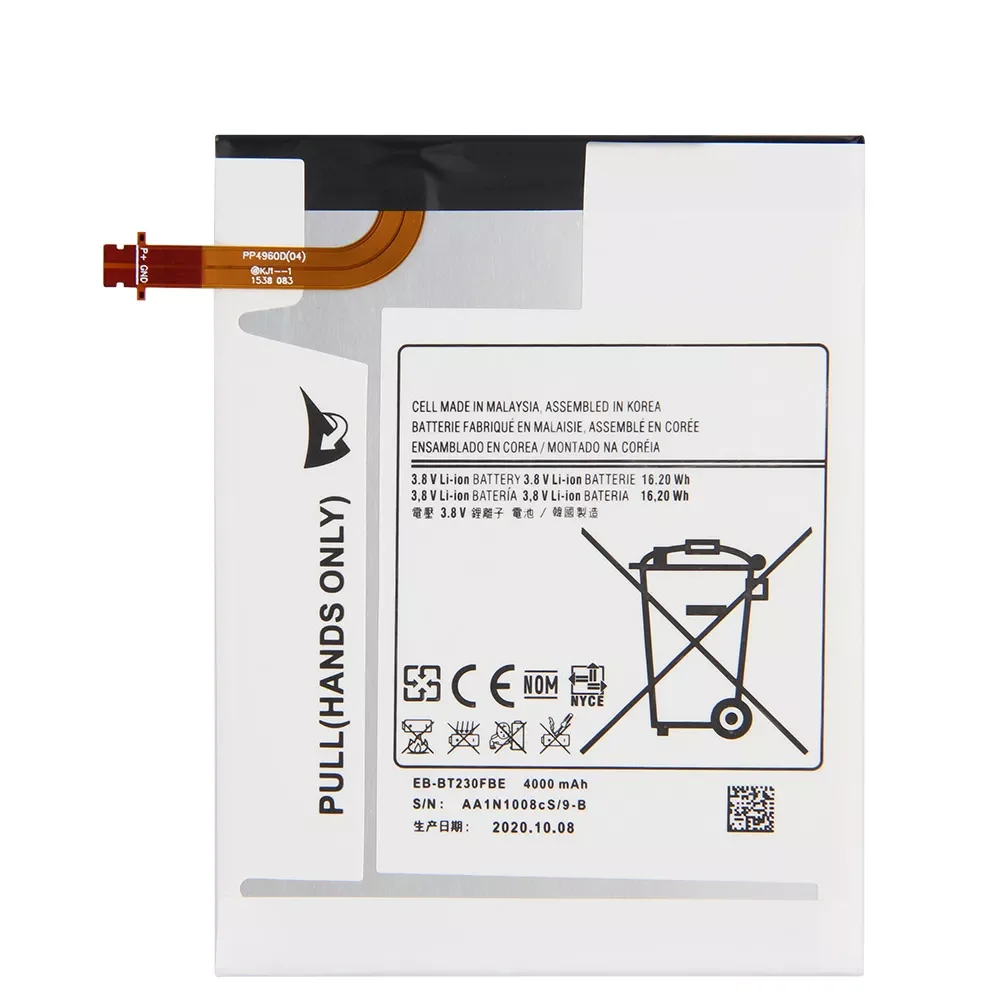 

Replacement Tablet Battery For Samsung Galaxy Tab 4 7.0 Nook SM-T230 T231 T235 EB-BT239ABE EB-BT230FBE EB-BT230FBU