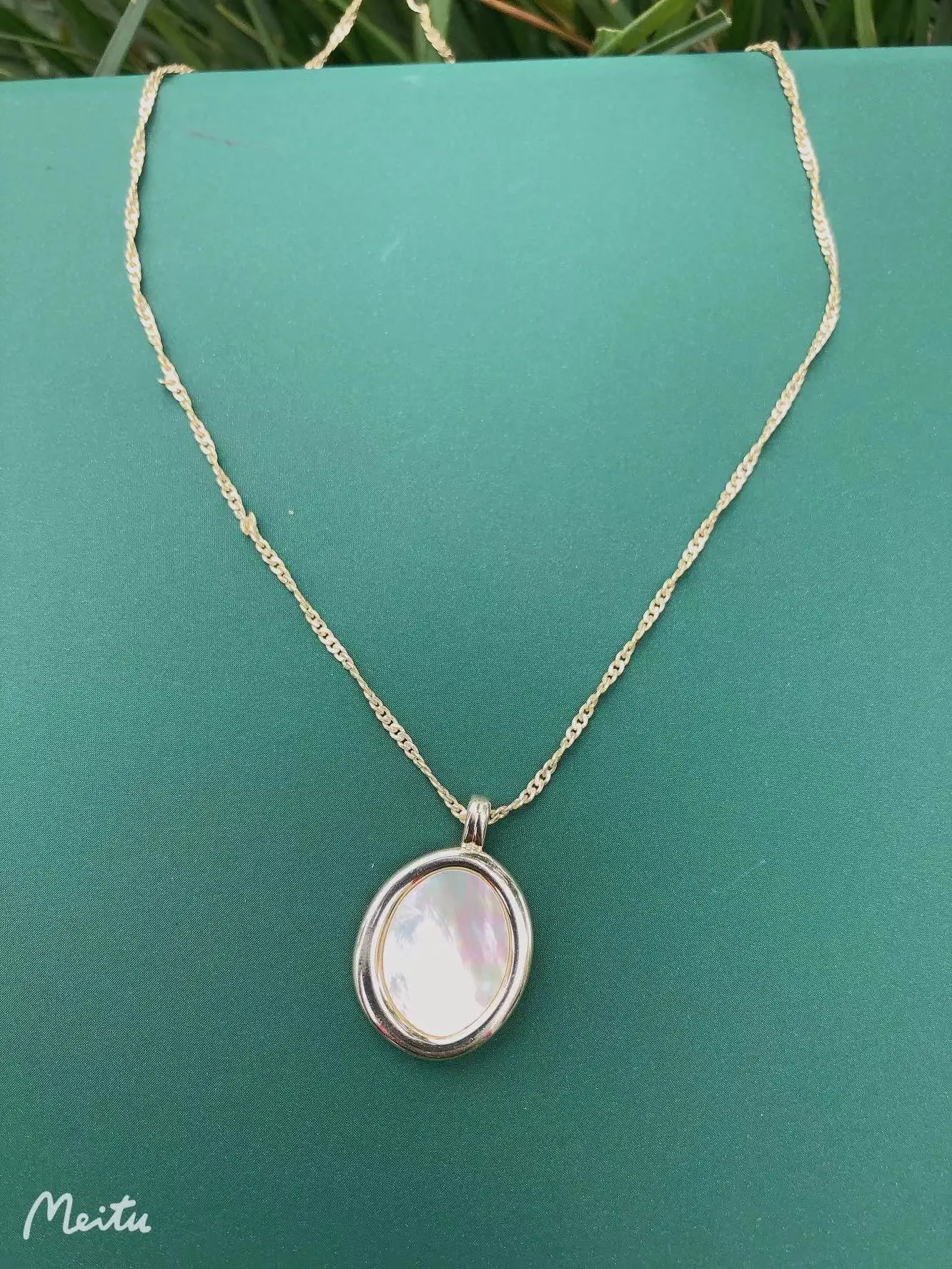 

Natural Fresh Mother Pearl Drop Choker Necklace W/14K Gold Filled Brass Chain for Women Lady Party Wedding Jewellery 2021 Gift