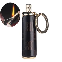 honest windproof waterproof permanent kerosene lighter portable keychain outdoor camping survival bbq mens gadgets oil free