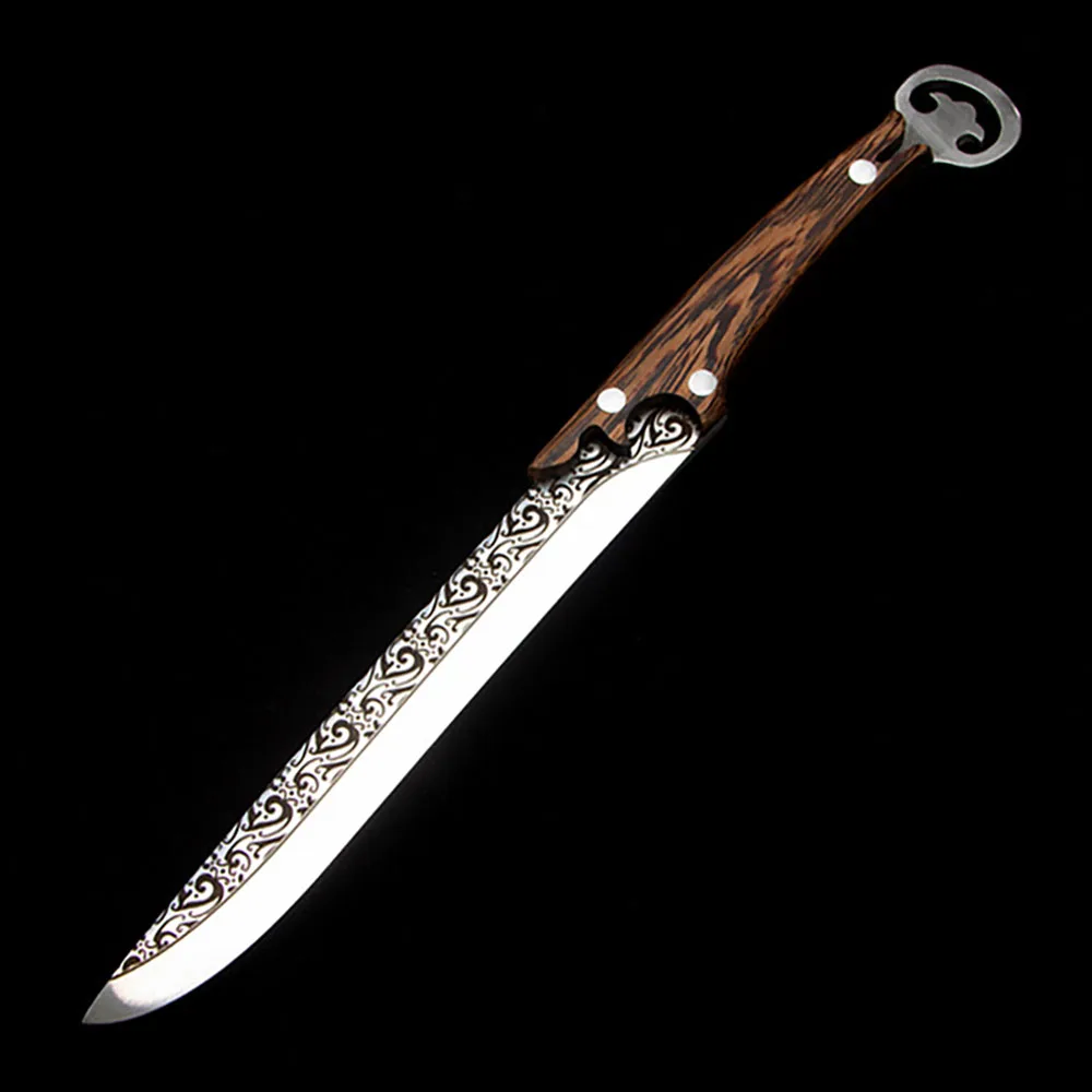 

Boning Knife Thick Cutter Hunting Viking Knife Handmade Forged 7Cr17MoV Steel Butcher Cleaver Wood Handle Longquan China Messer