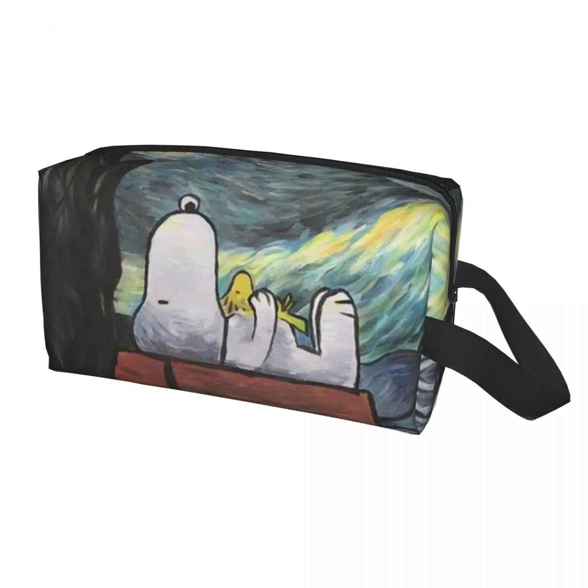

Custom Vincent Van Gogh Travel Cosmetic Bag for Women Art Painting Toiletry Makeup Organizer Ladies Beauty Storage Dopp Kit