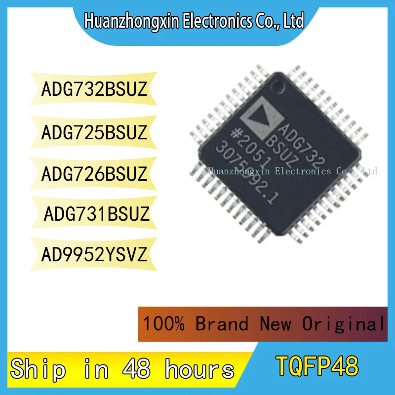 

ADG732BSUZ ADG725BSUZ ADG726BSUZ ADG731BSUZ AD9952YSVZ TQFP48 100% Brand New Original Chip Integrated Circuit Microcontroller