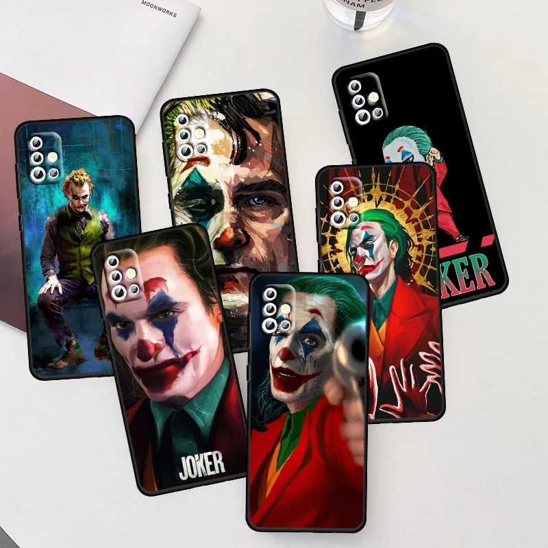 

Anime Joker Cool For Samsung A91 A81 A71 A51 A41 A331 A21 A04 A02 A01 Core 4G 5G Silicone Soft Black Phone Case Coque Capa Cover