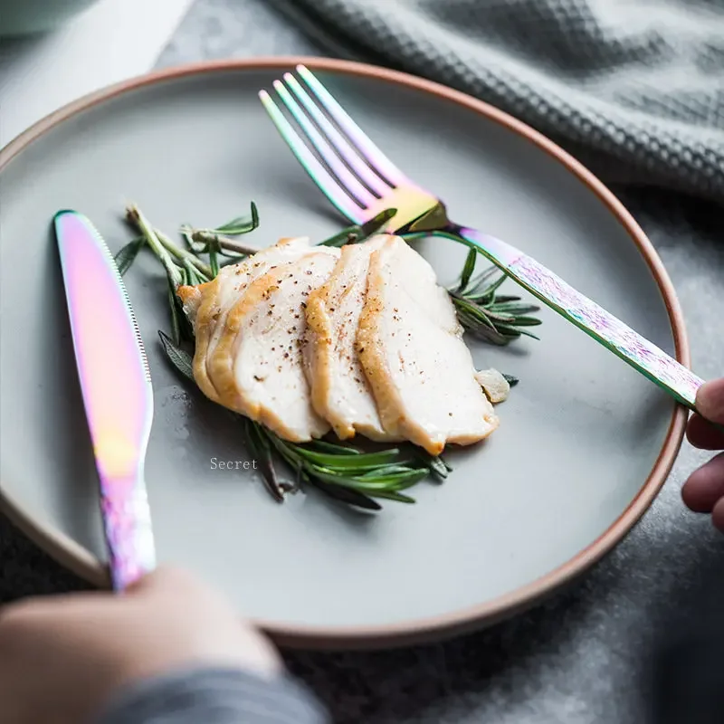 24 шт. столовые приборы из нержавеющей стали