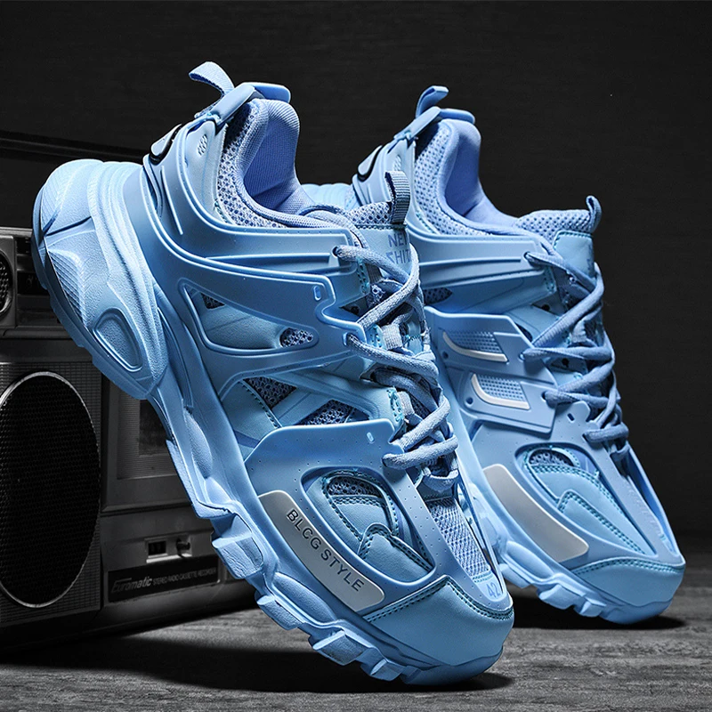 

Кроссовки для бега для мужчин и женщин, Повседневная модная обувь на массивной подошве, легкая дышащая Спортивная обувь для тренировок