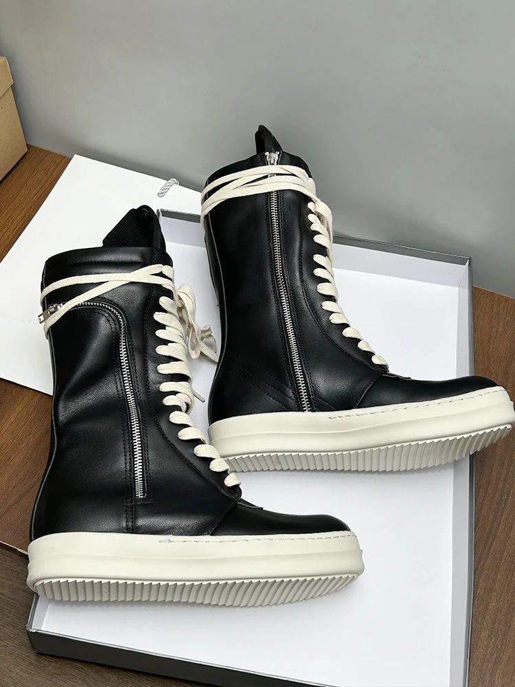 Новые туфли RO. Мужские и женские с высоким берцем Same Sle. Туфли на платформе из