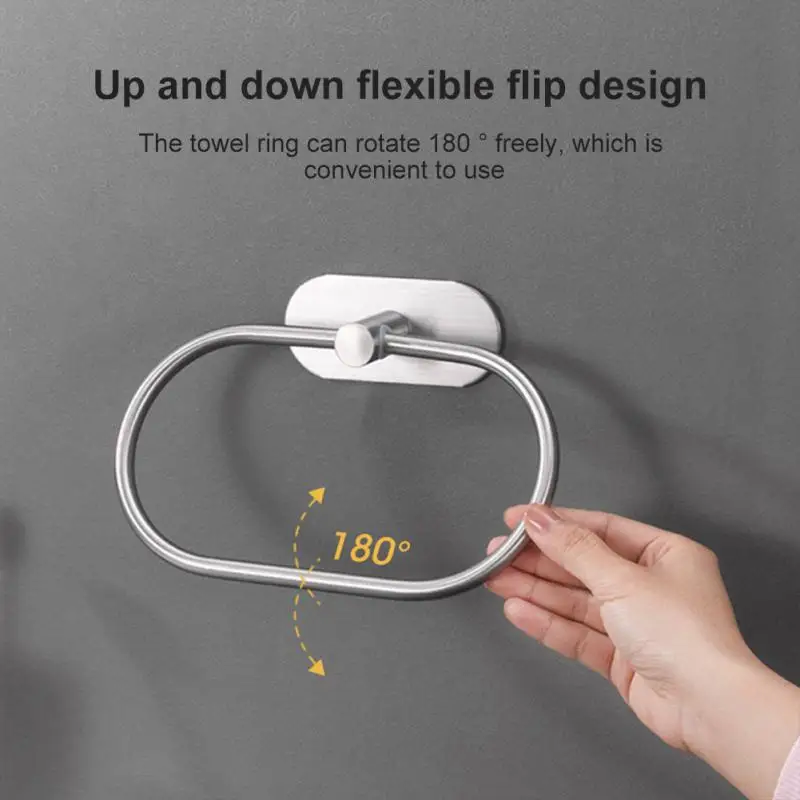 

Wall Mount Hanging Paper Roll Towel Holder High Quality Creative Toilet Roll Paper Holder Self Adhesive Napkin Rack Wholesale