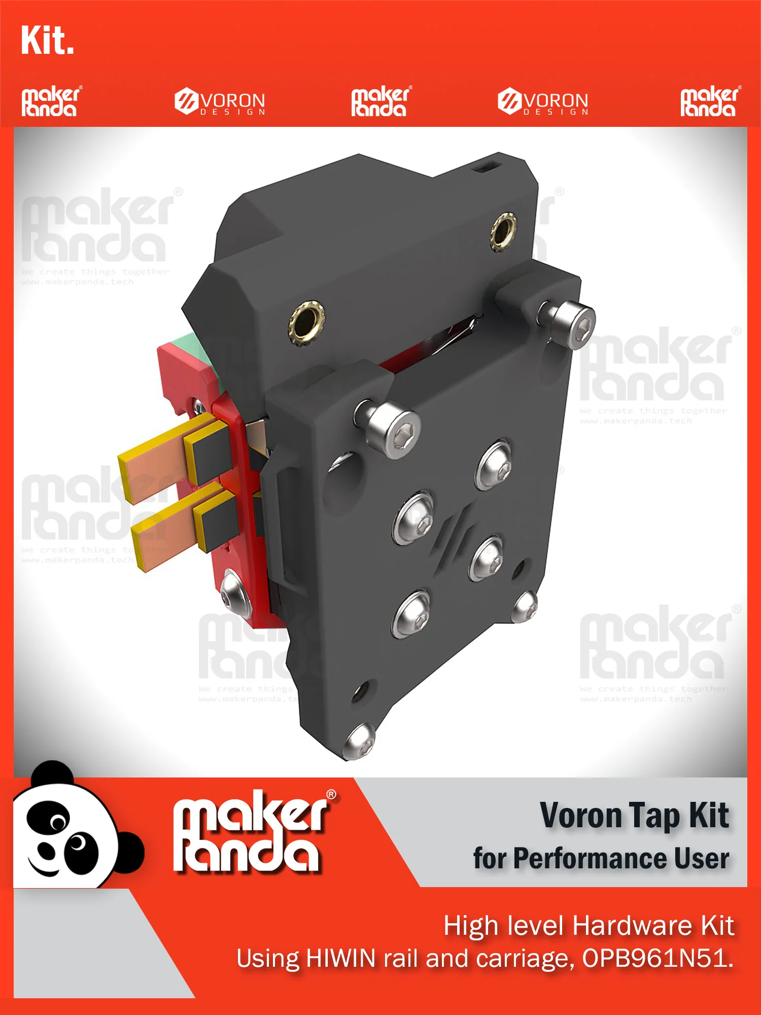 Voron Tap Kit включает OPB 961N51 Optek ABS + печатные детали опционально
