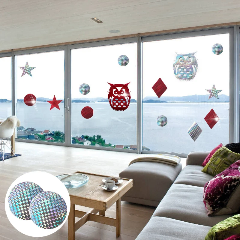 Лента Светоотражающая круглая для отпугивания птиц устройство против 20 шт.