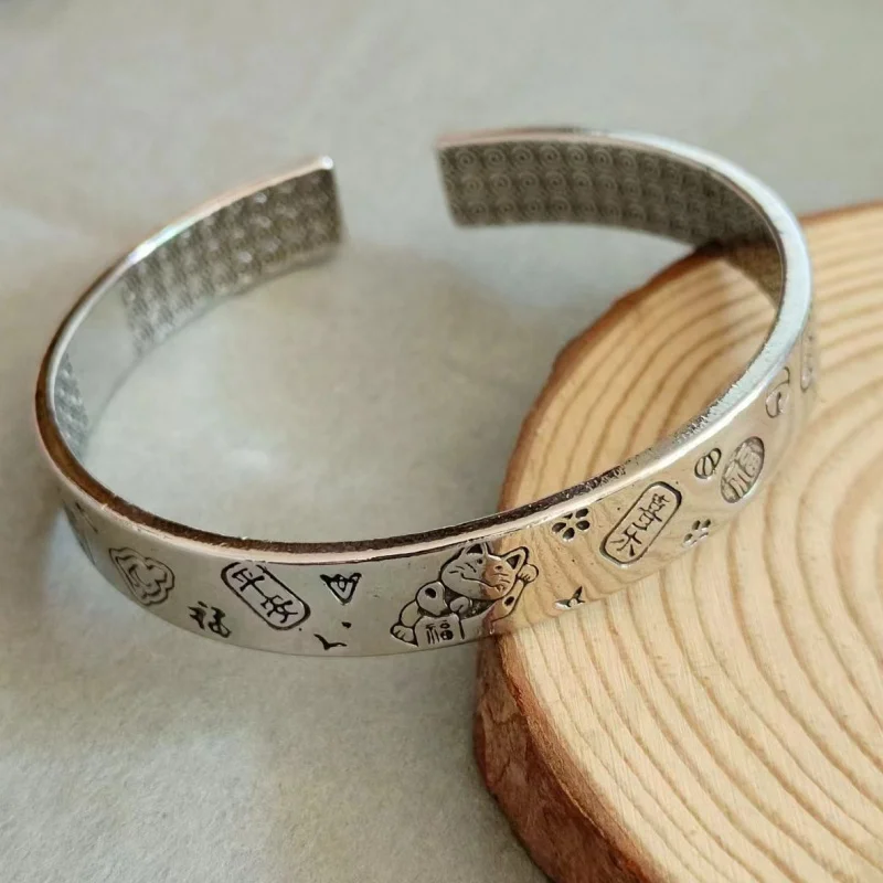 Браслет Ji Yan Cat Peace and Joy с покрытием простой модный индивидуальный открытый
