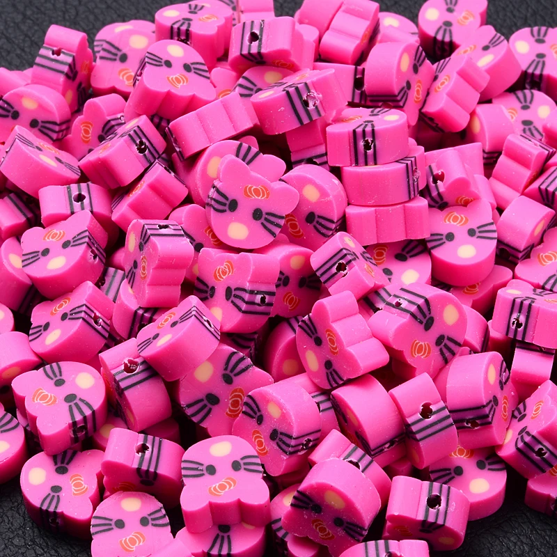 

Бусины из полимерной глины для изготовления ювелирных изделий, 30 шт./лот, 10 мм