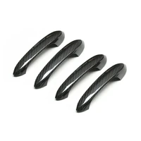 car accessories carbon fiber door handle cover fit for g01 g08 x4 g02 x5 g05 g20 g30 g32 2017 up
