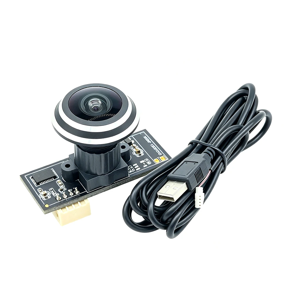 Широкоугольный USB-модуль камеры «рыбий глаз» 1080P 170° °   OV2710 2 МП MJPEG 640x480 120 кадровс Высокоскоростная веб-камера UVC для Linux для видеонаблюдения (art.: 3920dac2539a6) - 3920dac2539a6