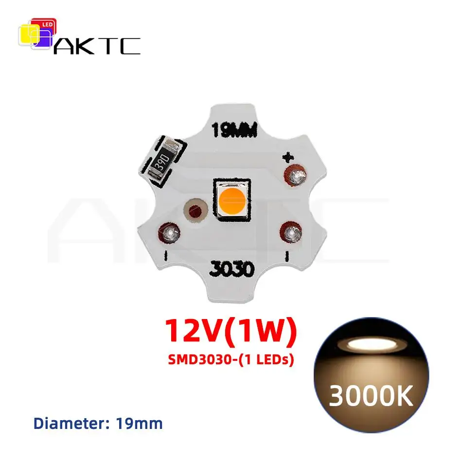 

Светодиодные панели Ankatec 10 шт., 19 мм, теплый/белый/нейтральный свет