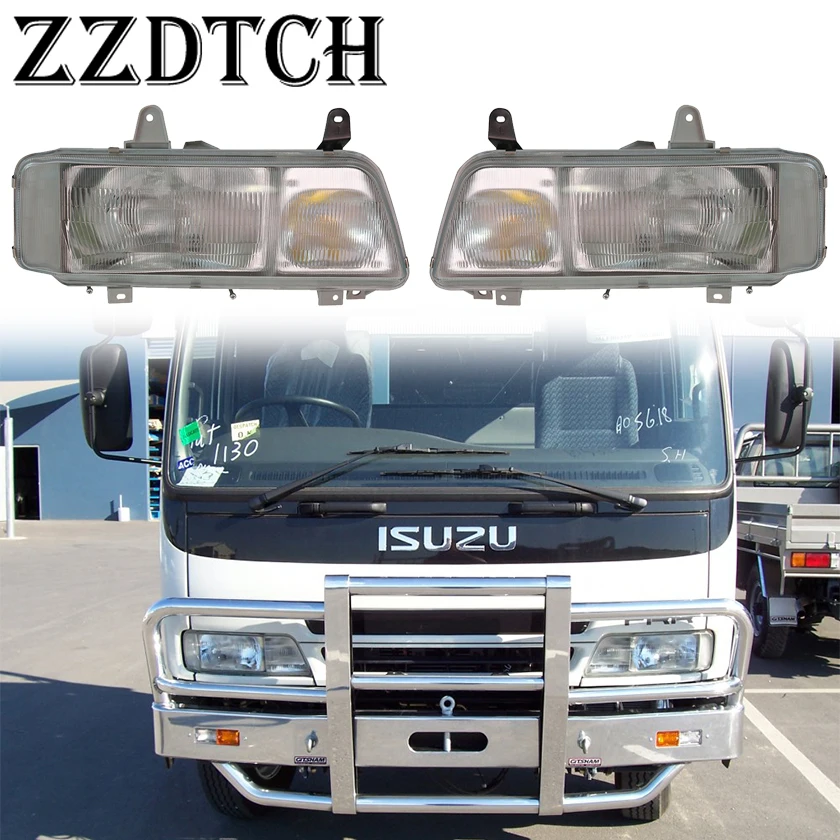 

24V AUTO HEAD LIGHT OEM: R 1-86830123-4 L 1-86830124-4 FOR ISUZU FRR HEAD LAMP