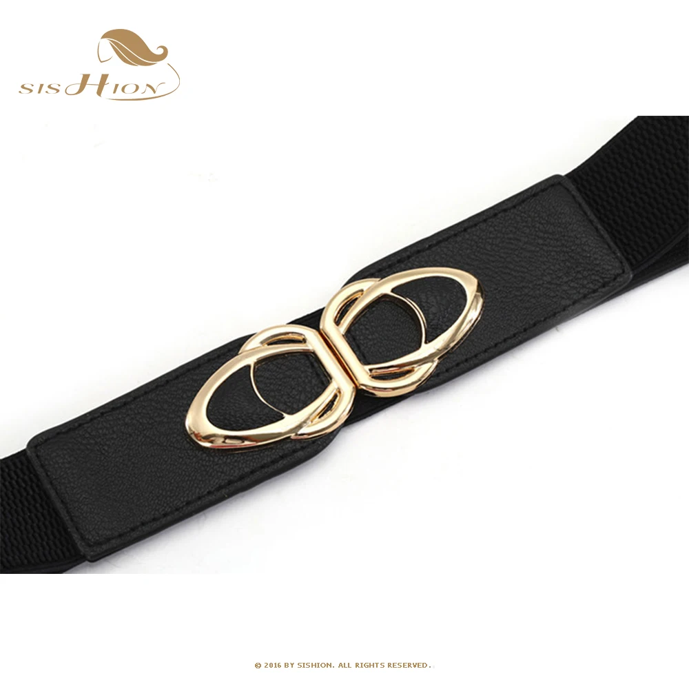 Designer Belt Wide Corset Belt  For Women Elastic Luxury Belt  For Women Bandage Leather Stretchy Belt  SCB0136