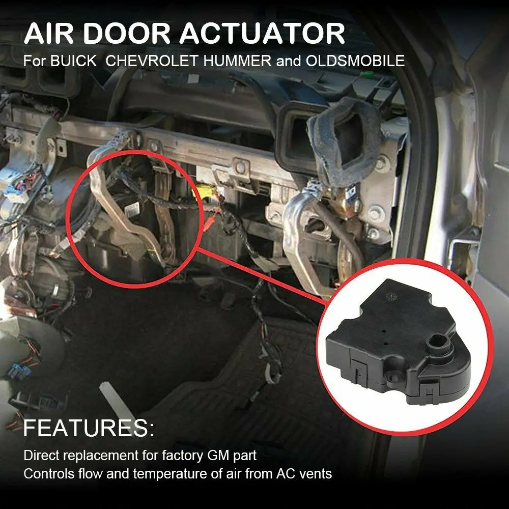 

AC Heater Blend Door Actuator Motor for Chevrolet GMC TAHOE SILVERADO CADILAC Auto Replacement Parts