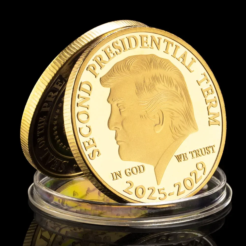 

Коллекционная монета Трамп