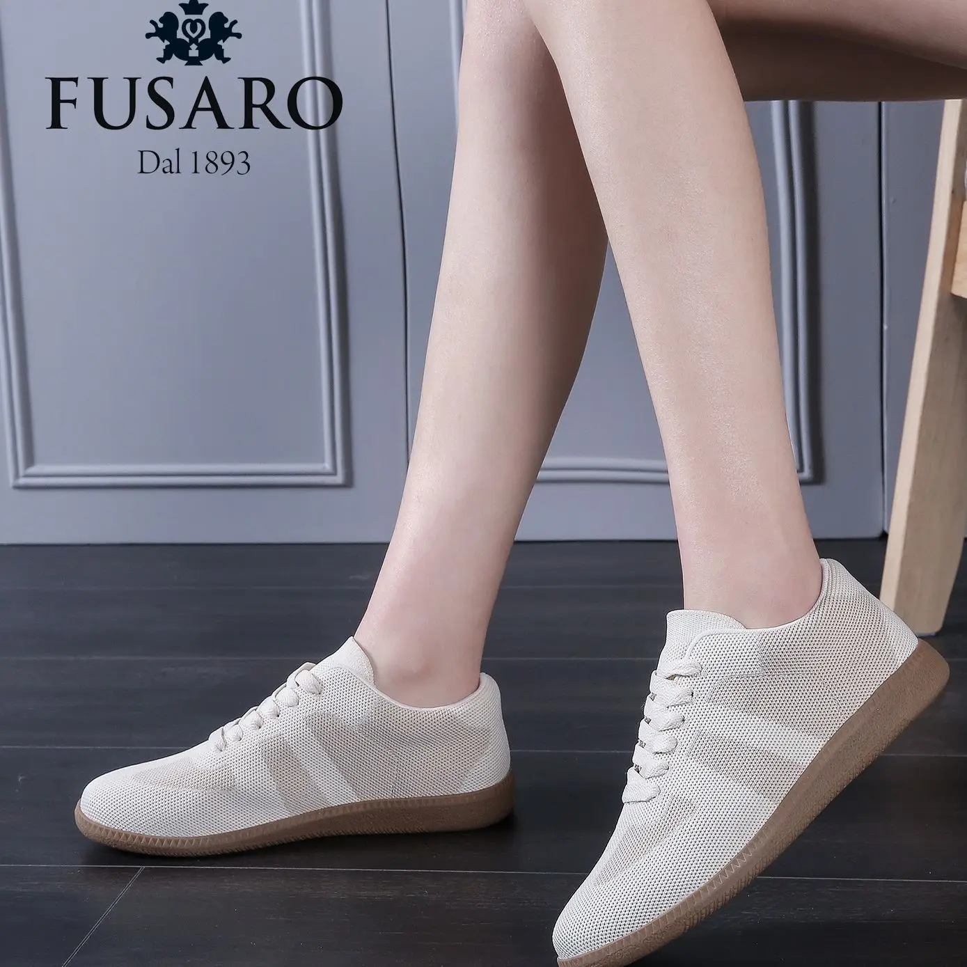 FUSARO Running Shoes For Women 2023 Women\'s Mesh Casual Sneakers Breathable Fashion Flat Shoes Lady Outdoor Sports Tennis Shoe