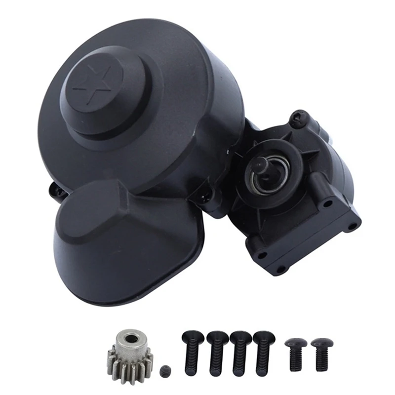 

Полный центральный редуктор коробка передач черный RC аксессуары для 1/10 RC Гусеничный автомобиль Axial SCX10 II 90046 обновленные детали