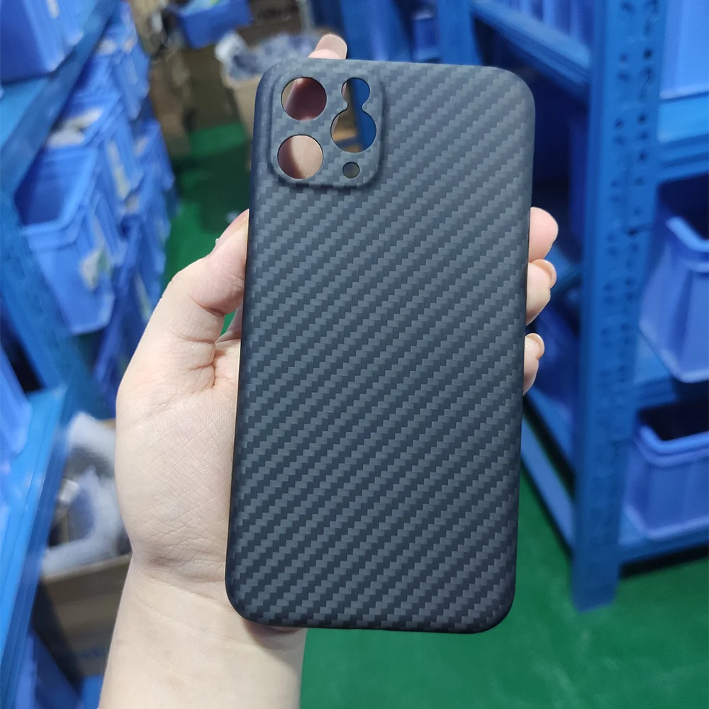 

Dropshipping Ultra-thin Aramid Fiber Cases For iPhone 11 Carbon Fiber For iPhone 11 Pro Max Ultra Thin Protection CASE Cover