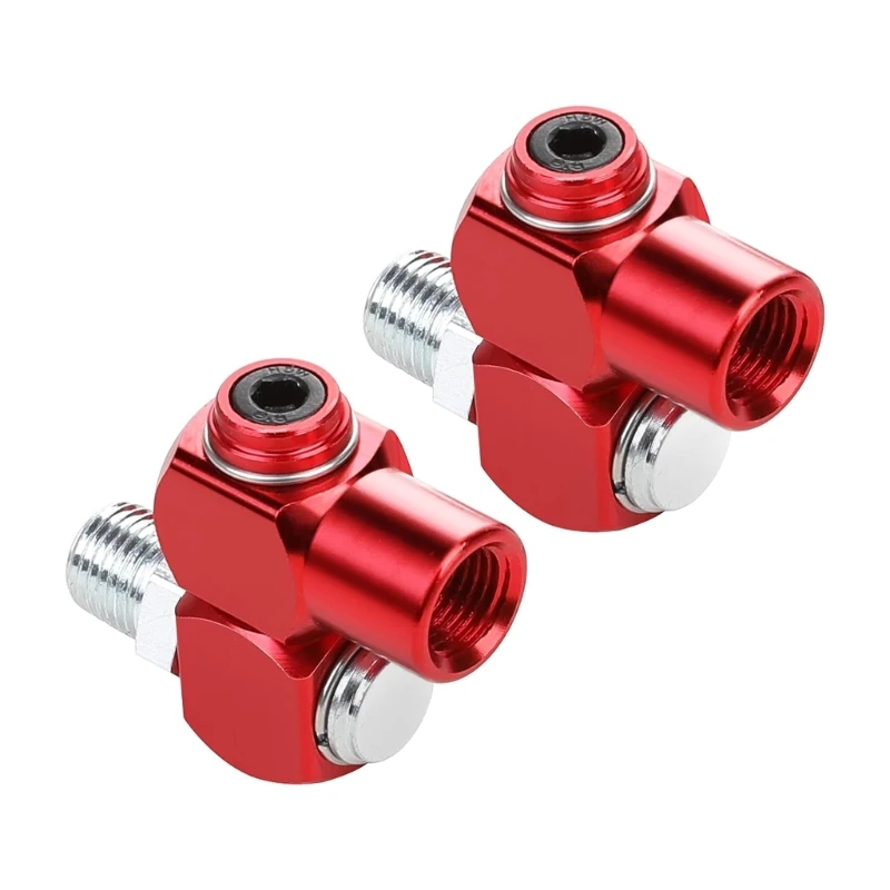 2 Pack Swivel Air Hose Connector Industrial Air Fittings with 360 Degree Rotate Improve Maneuverability Simpe Operate G6KA