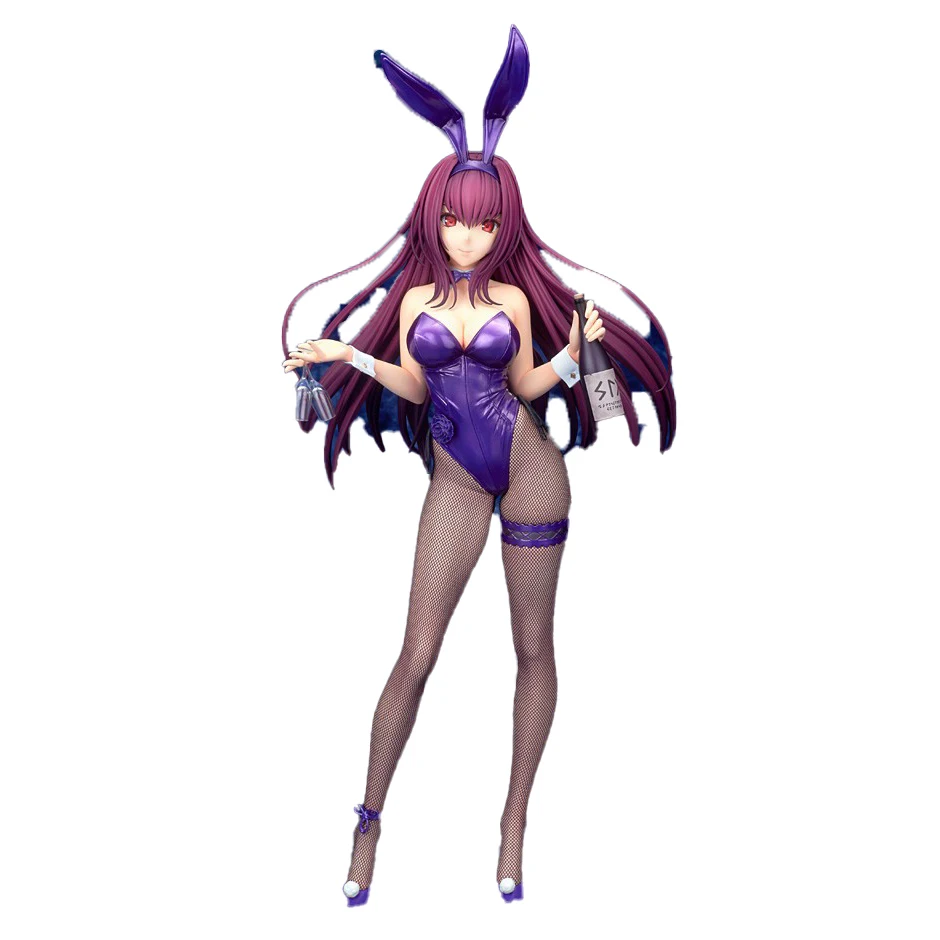 

Оригинальная оригинальная экшн-фигурка в наличии Scathach 1/7 Fate/Grand Order 29 см Bunny Girl из ПВХ, модель аниме, игрушки, кукла в подарок